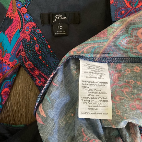 J. Crew Tiered Maxi Dress in Ratti Scarf Paisley - Picture 6 of 9